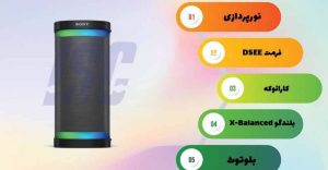 تعمیرات اسپیکر سونی xp700